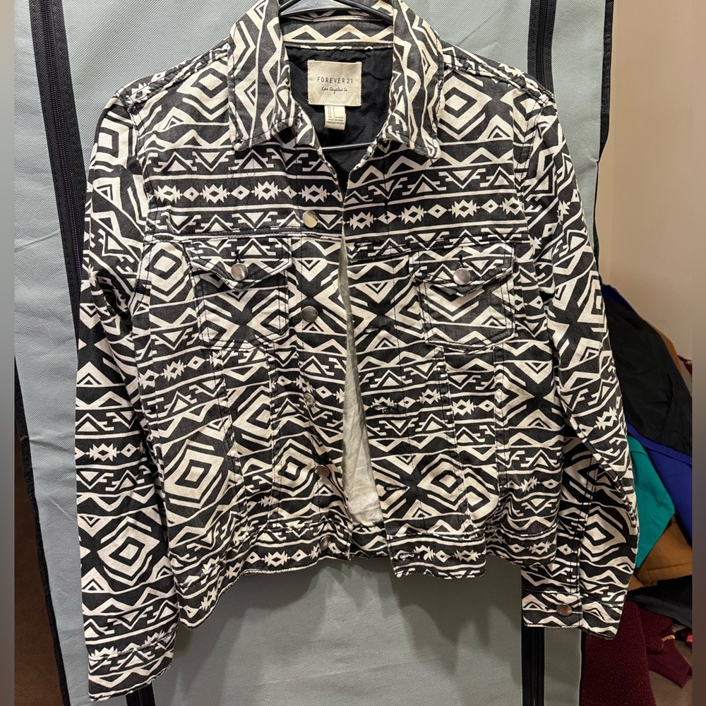 Black and White Vintage Jacket